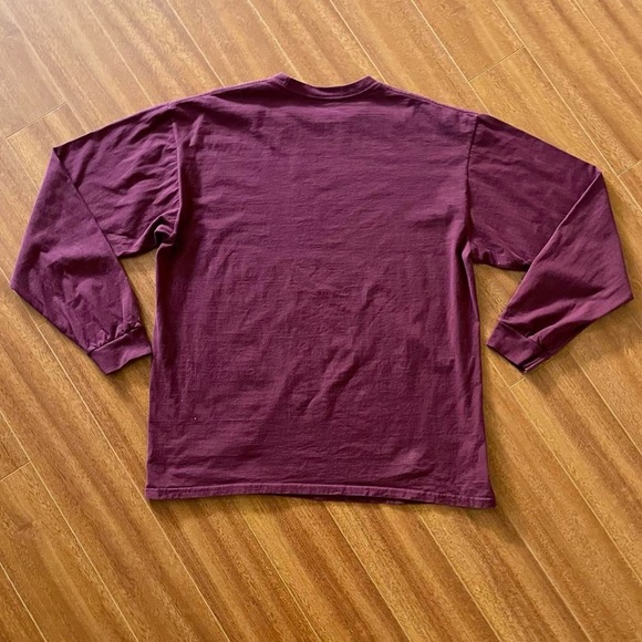 Vans Maroon Long Sleeve Tee - Size XL - Picture 8 of 8